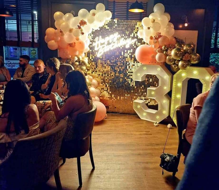 30th birthday party celebration at The Bank